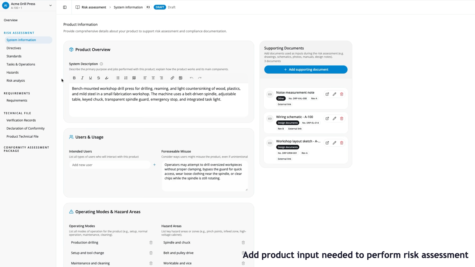 Normio product walkthrough